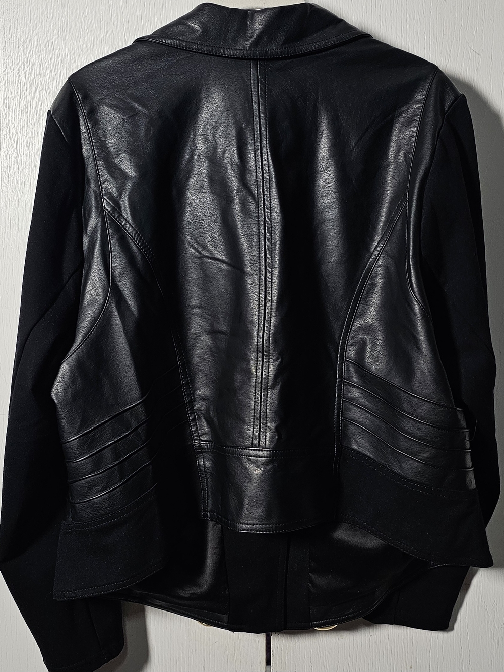 Torrid Black Faux Leather Moto Jacket - Picture 6 of 8